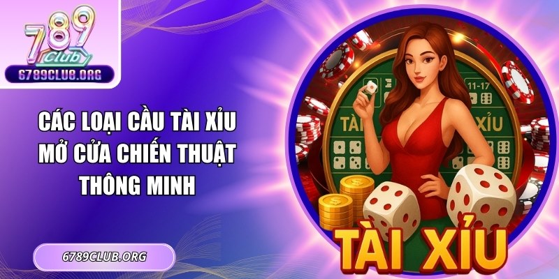 Các Loại Cầu Tài Xỉu Mở Cửa Chiến Thuật Thông Minh