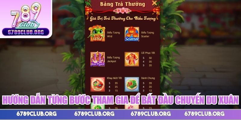 Hướng dẫn từng bước tham gia để bắt đầu chuyến du xuân